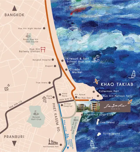 2 Bedroom Condominium – SASARA Hua Hin