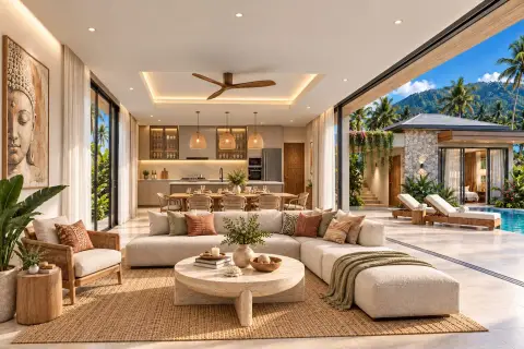 3 Bedroom Villa – Naga Kiri Villas Lamai